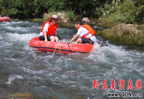 翁密河7月18日正式開漂 500多游客體驗激情之旅