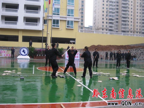 黔東南法院系統首屆“麒麟杯”籃球賽(圖)