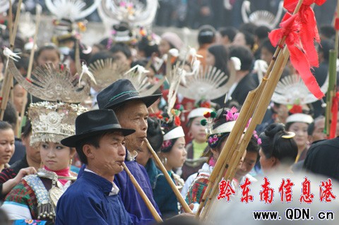 甘囊香蘆笙節(jié)走“政府+民間”之路內(nèi)容豐富(圖)