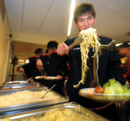 組圖:朝鮮隊神秘生活曝光