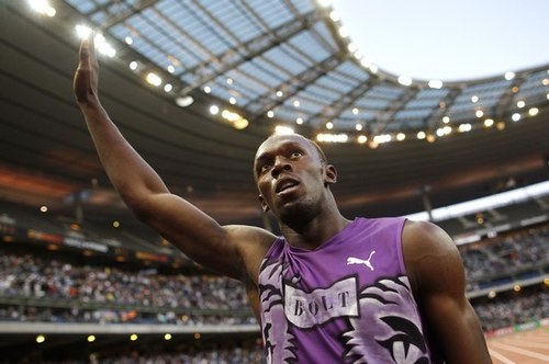 組圖:鉆石賽博爾特9秒84破賽會紀錄奪冠