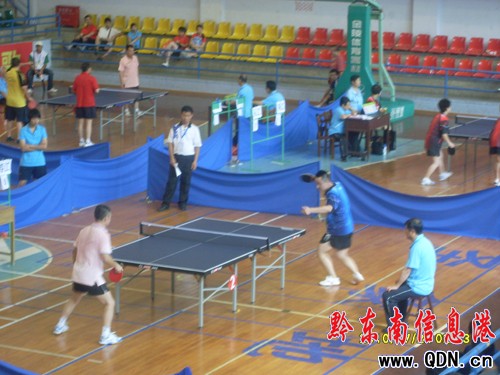 七運會兵乓球比賽首枚金牌誕生(圖)