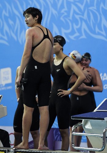 青奧會女混合泳接力搶跳犯規 中國金牌被取消