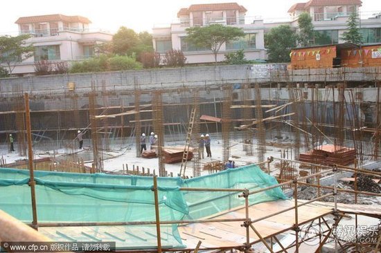 組圖:李連杰明星豪宅竣工 耗時六年造價兩億