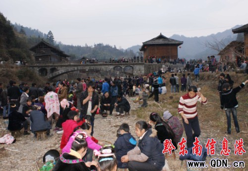 全村老少齊上陣 劍河昂英“村運會”賀新春