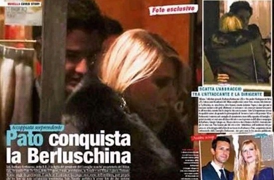 帕托幽會米蘭女主又遭拍 姐弟戀成更衣室笑料