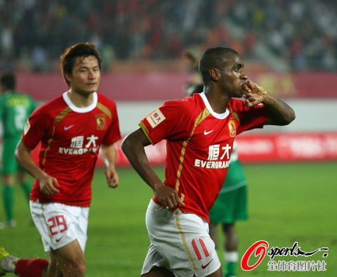 廣州2-2北京 徐亮王曉龍建功穆里奇梅開二度