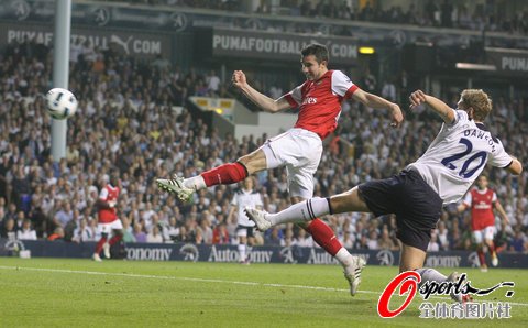 英超-阿森納3-3熱刺掉至第3 70分鐘6球對攻戰