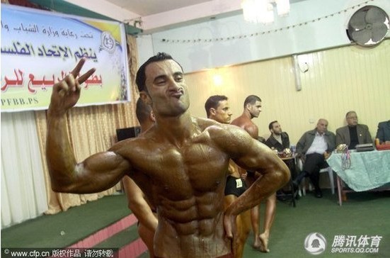組圖:以色列健美賽盛況 勁爆肌肉帥哥秀身材