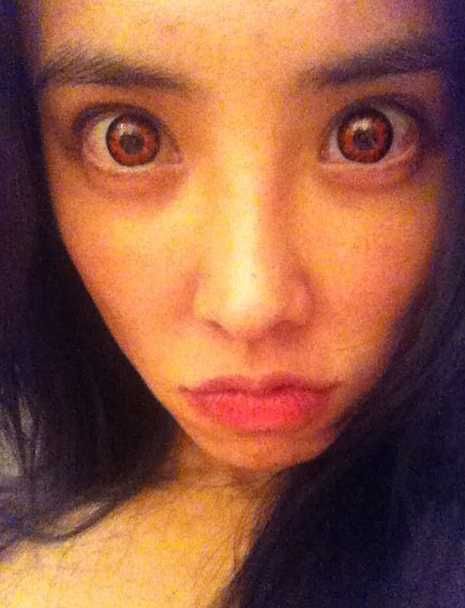 蔡依林搞怪照片嚇人 不回應周杰倫