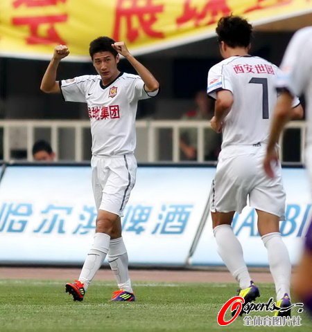 天津客場(chǎng)1-1陜西3連平 于海建功比拉斯科救主