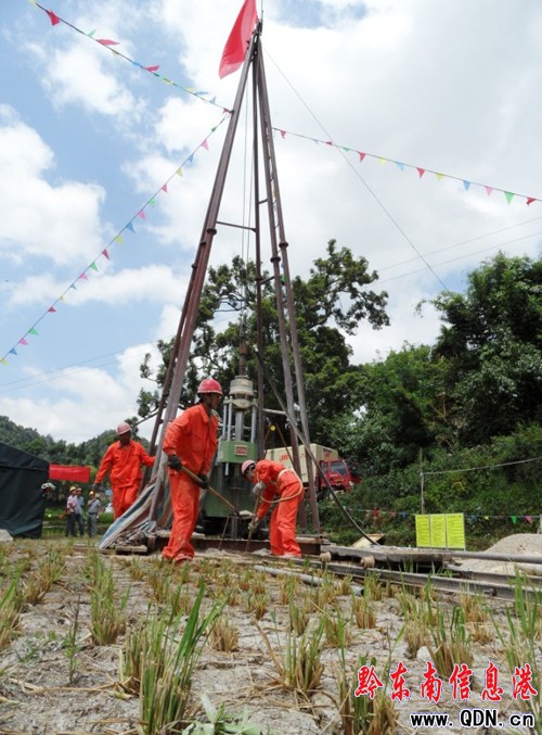 民生為重 我州抗旱打井工作如火如荼(圖)