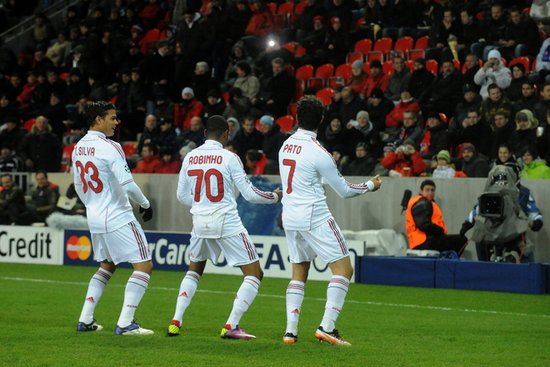 歐冠-AC米蘭客場2-2 帕托羅比破門補時遭扳平