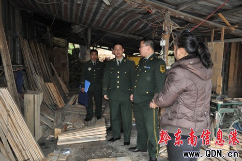 錦屏消防重拳出擊依法查封3家家具廠(圖)