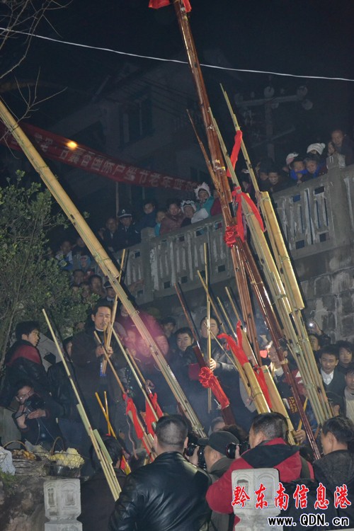 舟溪甘囊香“起堂開節”儀式昨晚舉行(圖)