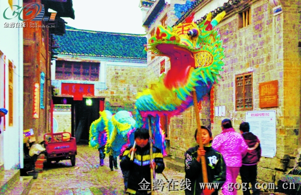 錦屏隆里古城·龍韻 平靜安然的古鎮氣息(圖)